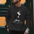 Boss Tuxedo Cat Lovers Tee Shirt For Mom Dad Men Sweatshirt
