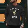Cal Poly Mustangs Arched Dad Men Sweatshirt