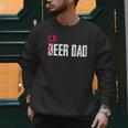 Cheer Dad Beer Dad Cheerleading Father Father's Day Men Sweatshirt