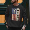 Cheerleader Dad Cheer Dad American US Flag Father Team Men Sweatshirt Cheerleader Dad Cheer Dad American US Flag Father Team Men Sweatshirt