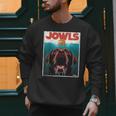 Chocolate Lab Jowls Labrador Retriever Dog Mom Dad Men Sweatshirt