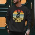 Chorkie Dad Retro Sunset Chihuahua Yorkie Mix Lover Men Sweatshirt