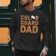 Color Guard Dad Flag Flipping Father Men Sweatshirt