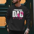 Cool Parent Apparel Proud New Dad It's A Girl Classic Fit Short Sleeve Crew Neck T-Shirt Small Men Sweatshirt