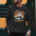 Cute Dadacorn Like A Normal Dad Only More Awesome Daddy Men Sweatshirt