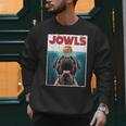 Cute English Mastiff Jowls Burger Bullmastiff Dog Mom Dad Men Sweatshirt