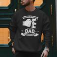 Dad Of 3 Cool Daddy Of Three Fathers Day Dad Of Three Men Sweatshirt