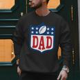 Dad American Football Happy Birthday Family Matching Retro Men Sweatshirt Dad American Football Happy Birthday Family Matching Retro Men Sweatshirt