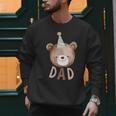 Dad Bear 1st Birthday Beary First Birthday Matching Family Men Sweatshirt