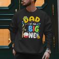 Dad Of The Big One Fishing Birthday Boy Family Party Men Sweatshirt