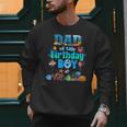 Dad Of The Birthday Boy Aquarium Sea Animals Matching Men Sweatshirt Dad Of The Birthday Boy Aquarium Sea Animals Matching Men Sweatshirt