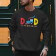 Dad Of The Birthday Boy Choo Choo Train Family Matching Men Sweatshirt
