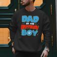 Dad Of The Birthday Boy Dog Lover Birthday Family Men Sweatshirt