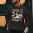 Dad Of The Birthday Boy Football Party Family Matching Men Sweatshirt