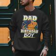 Dad Of Birthday Boy Kids Reptile Birthday Party Men Sweatshirt