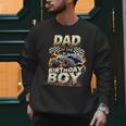Dad Of The Birthday Boy Monster Truck Family Matching Party Men Sweatshirt