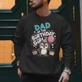 Dad Of The Birthday Girl Pesto Baby Penguin Party Men Sweatshirt