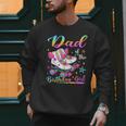 Dad Of The Birthday Girl Rolling Skate Family Matching Men Sweatshirt