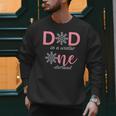 Dad Of The Birthday For Girl Winter Onederland 1st Birthday Men Sweatshirt