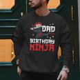Dad Of The Birthday Ninja Daddy Party Best Father Boy Pop Men Sweatshirt