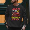 Dad Of The Birthday Racer Race Car Party Family Matching Men Sweatshirt