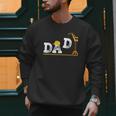 Dad Construction Excavator Family Matching Bday Party Men Sweatshirt