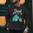 Dad To Be Dinosaur Baby Shower For Boy Men Sweatshirt