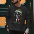 The Dad Elf Shirt Matching Family Dad Christmas Elf Men Sweatshirt