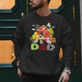 Dad Farm Animal Birthday Family Matching Party Men Sweatshirt