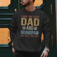 Dad And Grandpaw Dog Grandpaw Grandpa Men Men Sweatshirt
