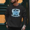 My Dad Is My Guardian Angel In Heaven Loss Father Memorial Men Sweatshirt
