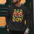 Dad And Mom Birthday Boy Building Bricks Family Party Decor Men Sweatshirt