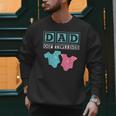 Dad Of Twins Family Daddy Fathers Day Future Parents Men Sweatshirt