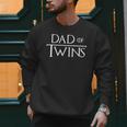 Dad Of Twins Quote Twin Daddy Fathers Day Men Sweatshirt