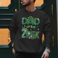 Dad Of The Two Rex Birthday Dinosaur Family Matching Men Sweatshirt
