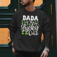 Dada Of The Lucky One First Birthday St Patrick's Day Men Sweatshirt