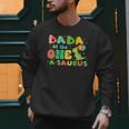 Dada Of The One-A-Saurus 1st Birthday Boy Dinosaur Family Men Sweatshirt