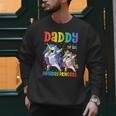 Daddy Of The Birthday Girl Dabbing Princess Unicorn Dad Men Sweatshirt