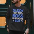 Daddy Of The Boss Birthday Party Outfit Like A Boss Daddy Men Sweatshirt