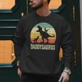 Daddy Dinosaur Daddysaurus 2 Kids For Dad Men Sweatshirt