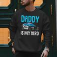 Daddy Is My Hero Police Toddler Police Officer Cop Boys Kids Men Sweatshirt