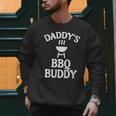 Daddys BBQ Buddy Cute Barbecue Family Match Boys Girls Kids Men Sweatshirt