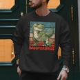 Daddysaurus Father's Day Best Dad T-Rex Papa Men Sweatshirt