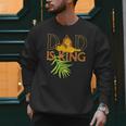 Disney The Lion King Dad Is King Mufasa & Simba Father's Day Men Sweatshirt