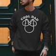 Disney Minnie Mouse Father's Day Girl Cool Dad Distressed Men Sweatshirt
