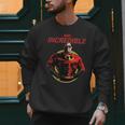 Disney Pixar The Incredibles 2 Mr Incredible Vintage Dad Men Sweatshirt