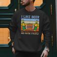 I Like Fantasy Football 3 People Draft Party Dad Men Men Sweatshirt