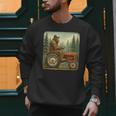 Farmer Men Tractor Rancher Farm Dad Distressed Men Sweatshirt Farmer Men Tractor Rancher Farm Dad Distressed Men Sweatshirt