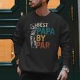 Fathers Day Golfer Dad Golfing Best Papa By Par Golf Men Sweatshirt