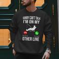 Fishing Dad Men Reel Cool Fish Bass Fishing Men Sweatshirt